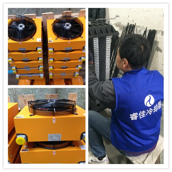 液壓油冷卻器成品展示