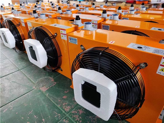 風冷式油冷卻器