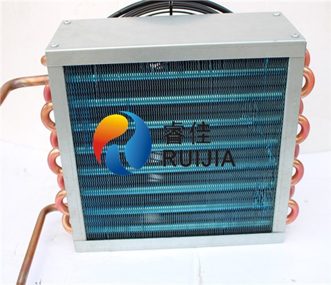 銅管套鋁翅片空氣散熱器