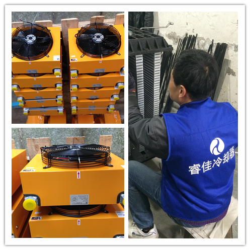 液壓油冷卻器成品展示