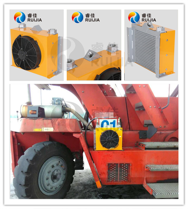 風(fēng)冷卻器安裝實例 風(fēng)冷卻器安裝實例