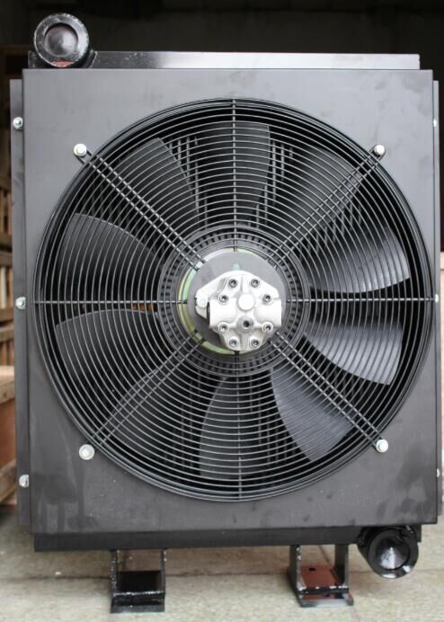 【內(nèi)蒙古】客戶定做<font color='red'>液壓馬達風(fēng)冷卻器</font>