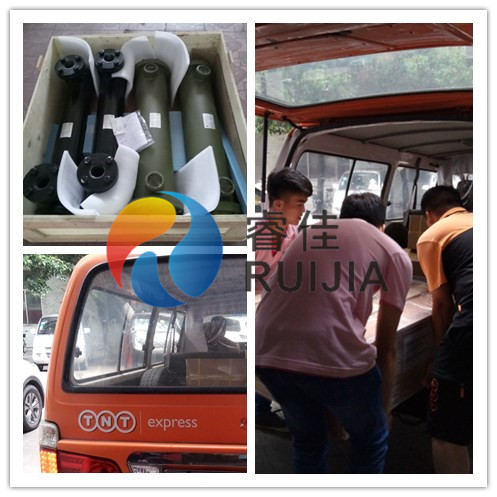 列管式水冷卻器發(fā)貨國外