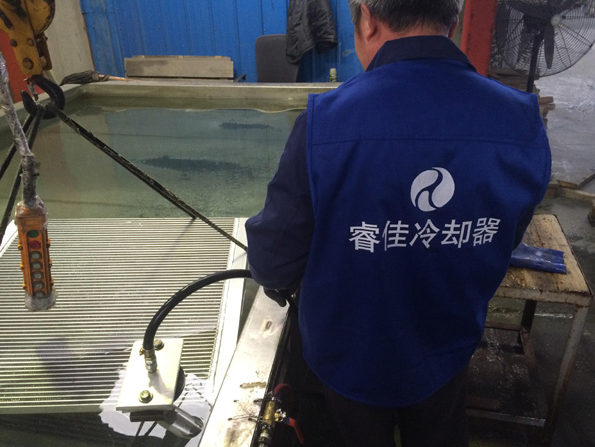 風冷卻器氣密性測試