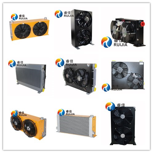 【非標(biāo)定做】大功率<font color='red'>雙風(fēng)扇液壓油冷卻器</font>