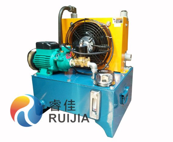 【浙江】80升小型<font color='red'>液壓站油冷卻器</font>RJ-255