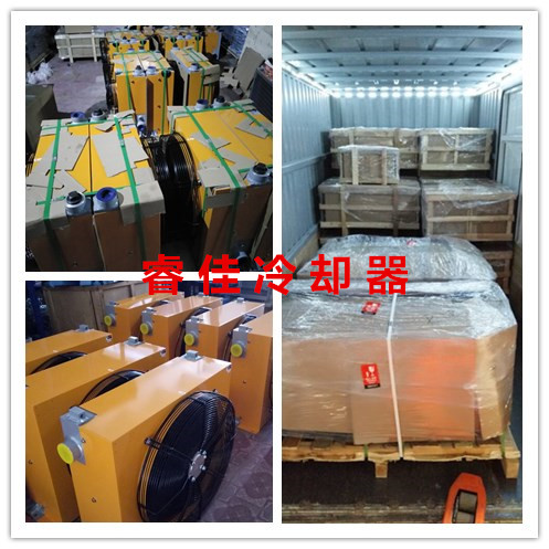 【北京】<font color='red'>風(fēng)冷式液壓油散熱器</font>RJ-559發(fā)貨