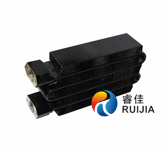 定做無油空壓機(jī)后部冷卻器