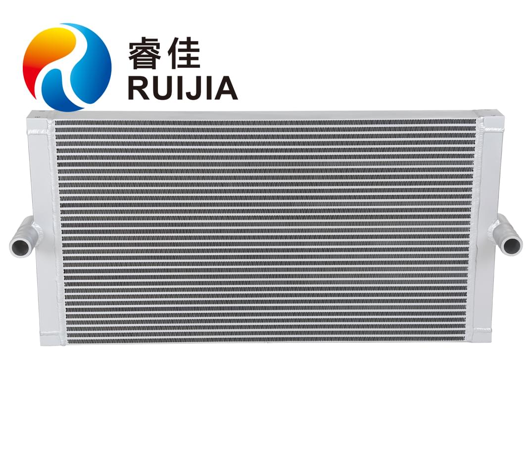 【非標(biāo)定制】挖掘機(jī)散熱器哪家強(qiáng)？睿佳<font color='red'>風(fēng)冷卻器</font>更擅長!