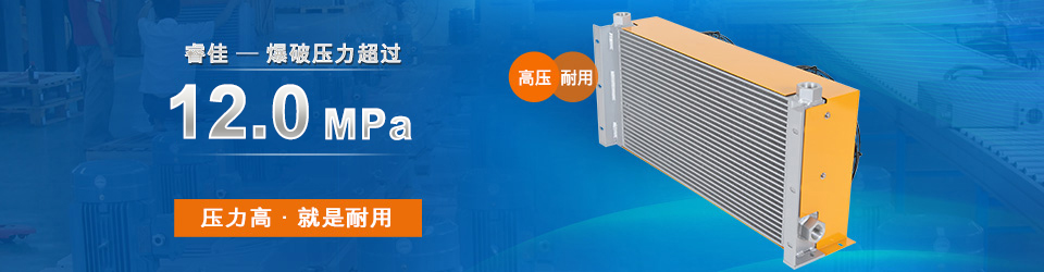 睿佳-爆破壓力超過12MPa 風(fēng)冷卻器